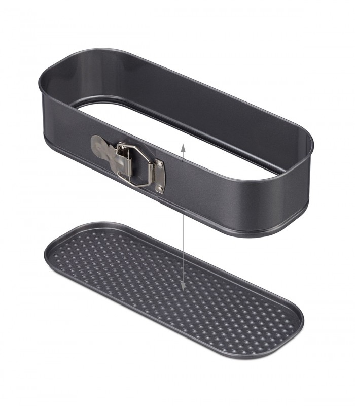 Forma de copt pentru prajituri, Patrata, Antiaderenta, 31 x 12 x 7 xm