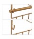 Organizator bijuterii de perete, Metal, Auriu, 30 x 36.5 x 3.5 cm
