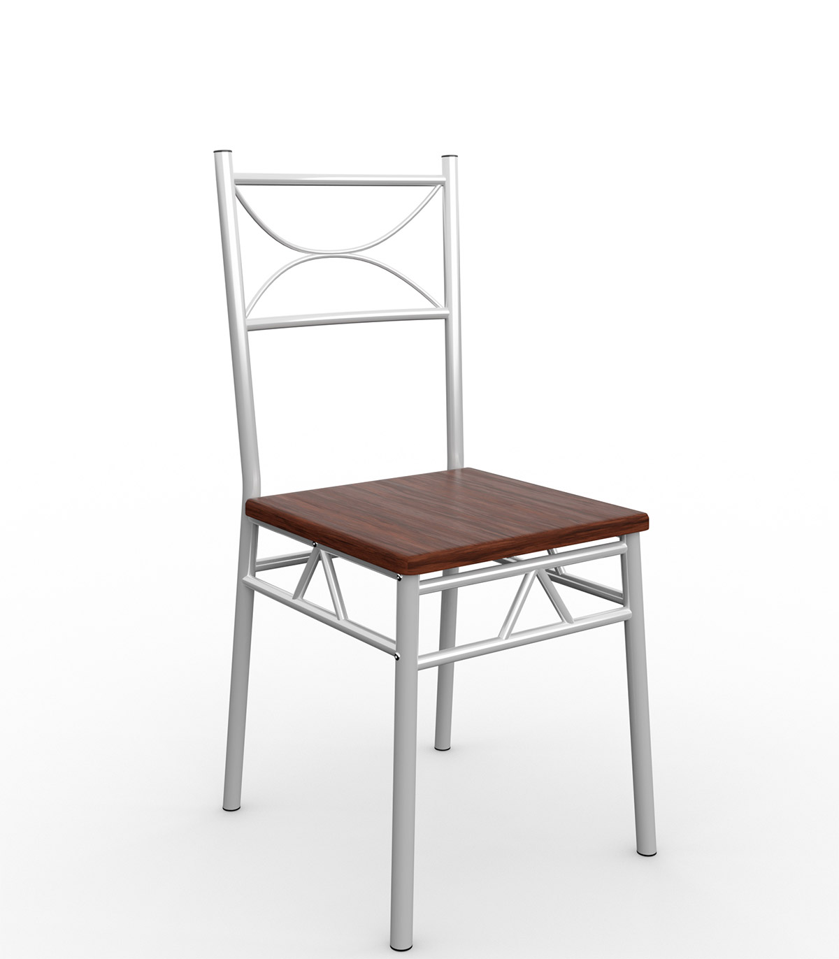 Masa + 4 scaune, lemn stejar inchis, MDF, 38 x 46 x 87 cm familio.ro imagine noua 2022 4