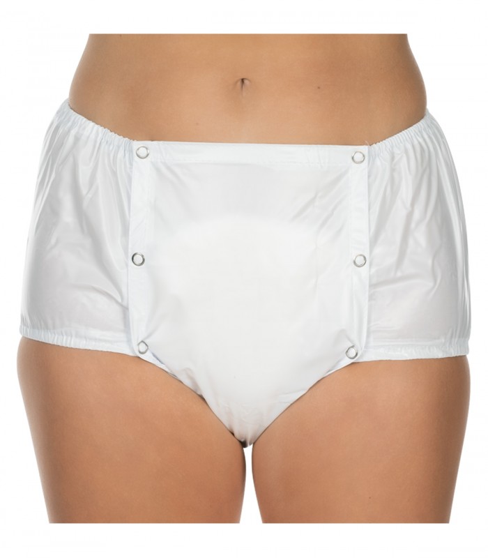 Chilot incontinenta nivel 4-5, Suprima, Unisex, PVC, Alb, Mar 48