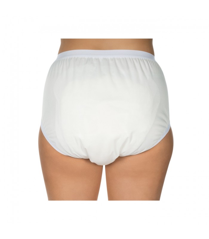 Chilot incontinenta nivel 5-5, Suprima, Unisex,  Poliuretan, Alb, Mar 38