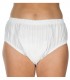 Chilot incontinenta nivel 4-5, Suprima, Unisex, PVC, Alb, Mar L