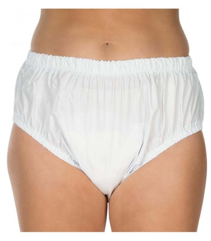 Chilot incontinenta nivel 4-5, Suprima, Unisex, PVC, Alb, Mar L