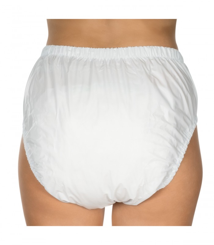 Chilot incontinenta nivel 4-5, Suprima, Unisex, PVC, Alb, Mar L