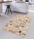 Covor bucatarie Coffee Cat DJT, 80 x 150 cm, Bej
