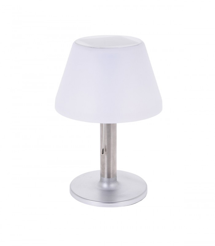 Lampa de masa  solara,   10  LED, Alb