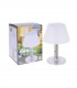 Lampa de masa  solara,   10  LED, Alb