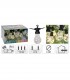 Ghirlanda luminoasa pentru exterior, 10 becuri,  80 LED,  IP44, 7.5 m