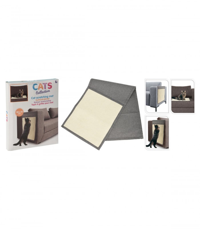 Covoras de ascutit gheare, pentru protectia canapelei, Sisal, 130  x 45 cm