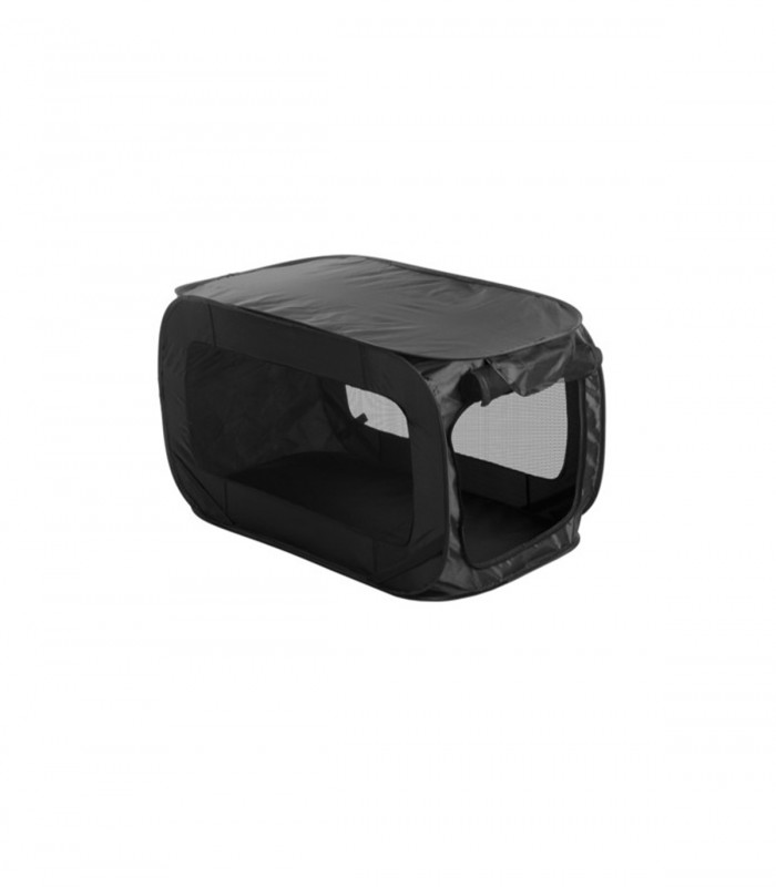 Cusca pentru  transport caini, tip  Pop-up, 54 x 54 x 93 cm,  Negru