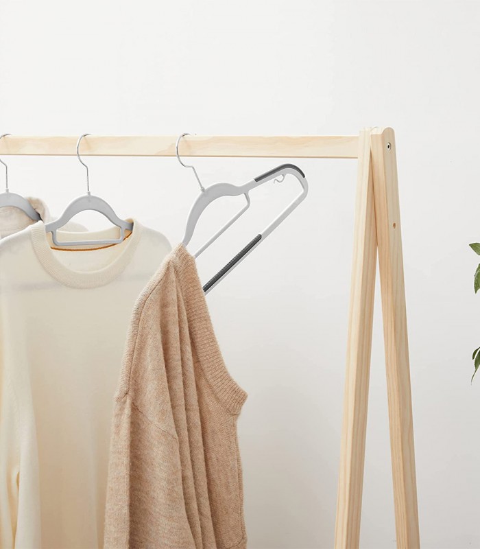 Umerase anti-alunecare, 30 buc, Plastic, Gri