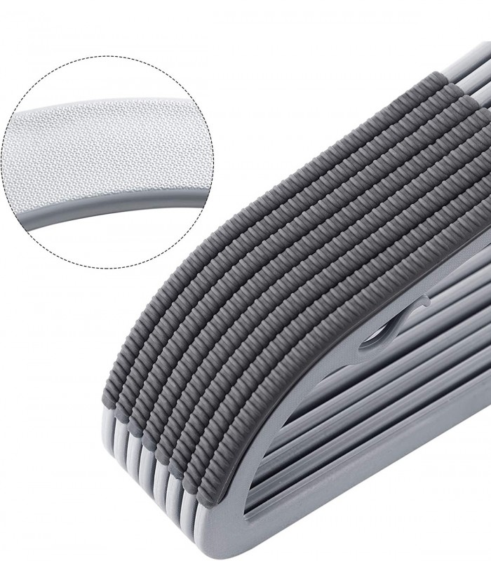 Umerase anti-alunecare, 30 buc, Plastic, Gri