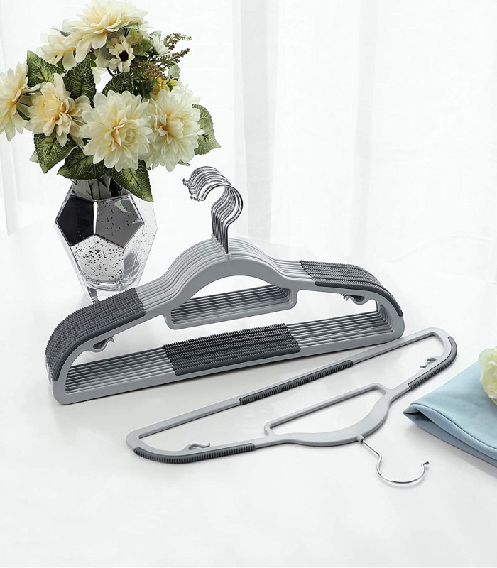 Umerase anti-alunecare, 30 buc, Plastic, Gri