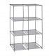 Organizator obiecte mici , 6 compartimente , schelet de plastic, 68 x 35 x 102 cm