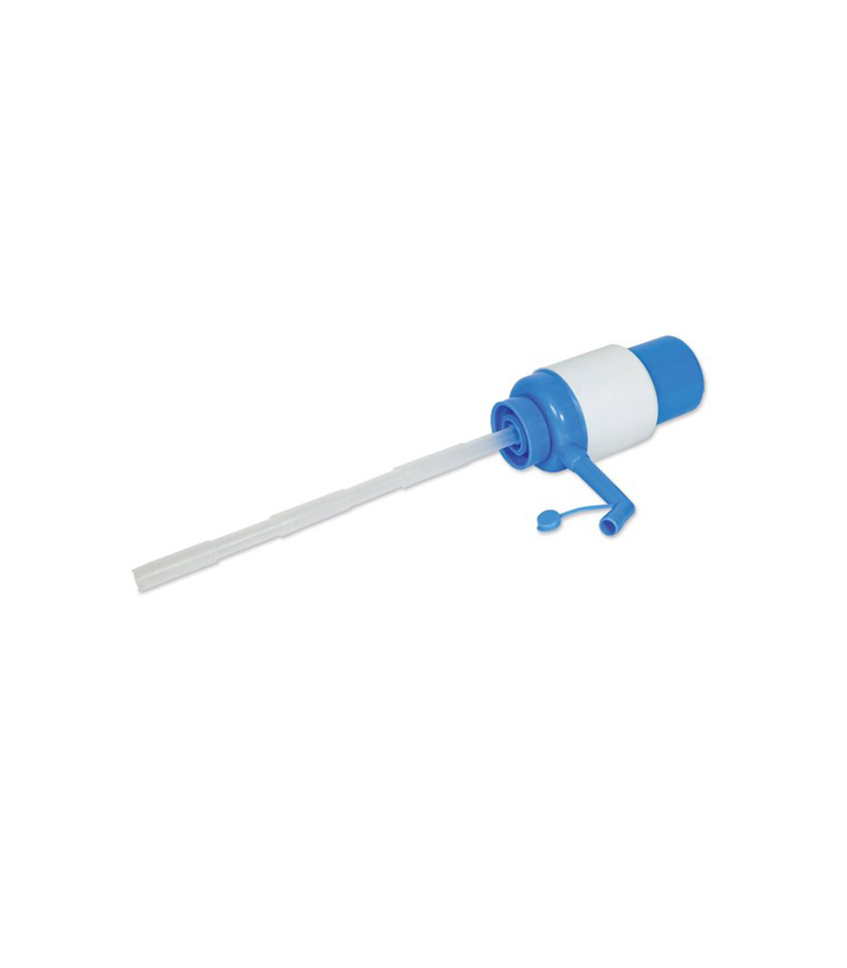 Pompa manuala pentru bidon apa, 2.5 L – 10 L, Albastru/Alb 2.5