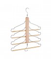 Umeras organizator pentru 4 camasi/haine, Lemn, Natur