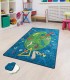 Covor pentru copii Coloring, Albastru, 100x160 cm
