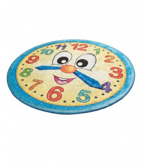 Covor pentru copii Watch, Multicolor Ø 140 cm