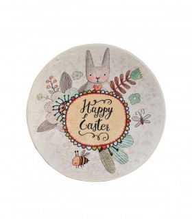 Covor pentru copii Baby Babbit, Multicolor, 140x140 cm