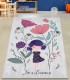 Covor pentru copii Flores Largas, Multicolor, 100X160 cm