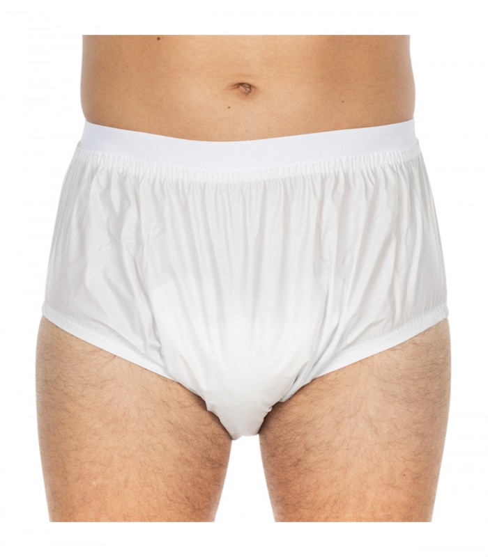 Chilot incontinenta, Suprima, Unisex,  PVC, Alb, Mar 38 ND