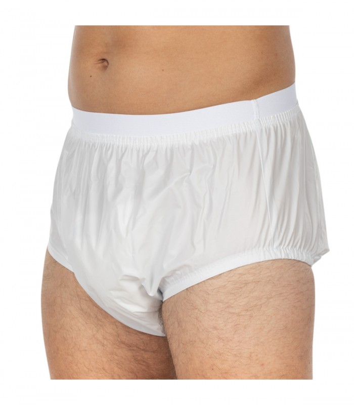 Chilot incontinenta, Suprima, Unisex,  PVC, Alb, Mar 38 ND