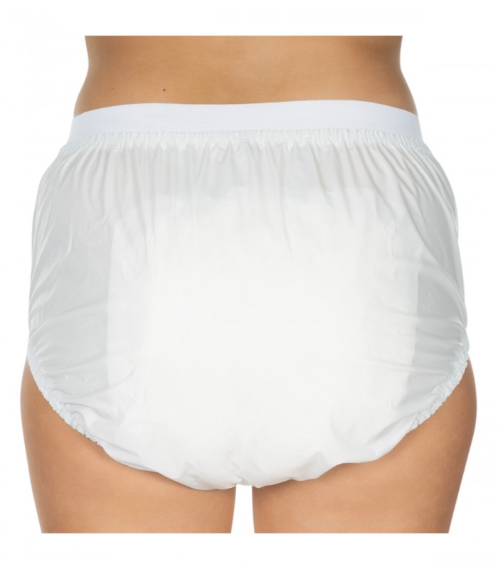 Chilot incontinenta, Suprima, Unisex,  PVC, Alb, Mar 42 ND