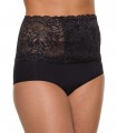 Centura colostomie, Dama, Negru, Suprima StomaAktiv, Dantela Elastan-Poliamida, Mar S