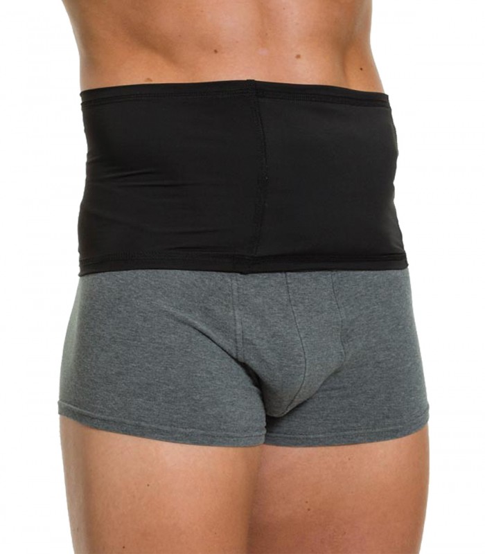 Centura colostomie, Barbat/Unisex, Negru, Suprima StomaAktiv, Elastan-Poliamida, Mar S