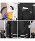 Carucior cumparaturi  Stairs Climber, pliabil, husa detasabila, 3 roti,  Metal/Poliester, Negru