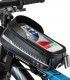 Geanta impremeabila  pentru cadru  bicicleta,  husa pentru telefon