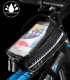 Geanta impremeabila  pentru cadru  bicicleta,  husa pentru telefon