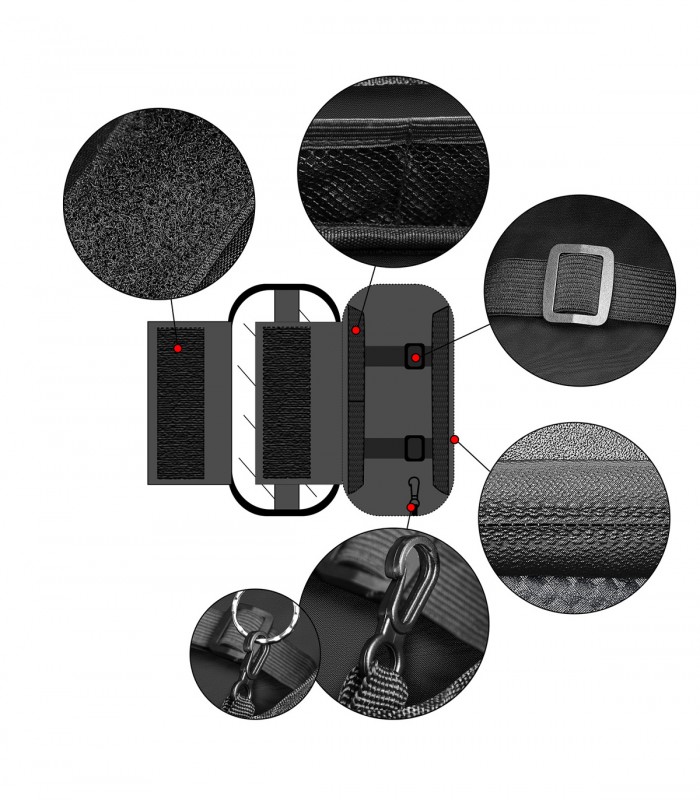 Geanta impremeabila  pentru cadru  bicicleta,  husa pentru telefon