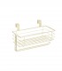 Cos de sarma suspendat cu suport pentru rola de bucatarie,  Auriu,  31 x 17 x 18 cm