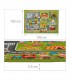 Covor de joaca  pentru copii Little Town ,  Multicolor, 150 x 100 cm , Poliester