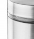 Set 4 recipiente  cu fereastra vizualizare , pentru depozitare  paste/cereale, Inox,  500/700/800/1200 g