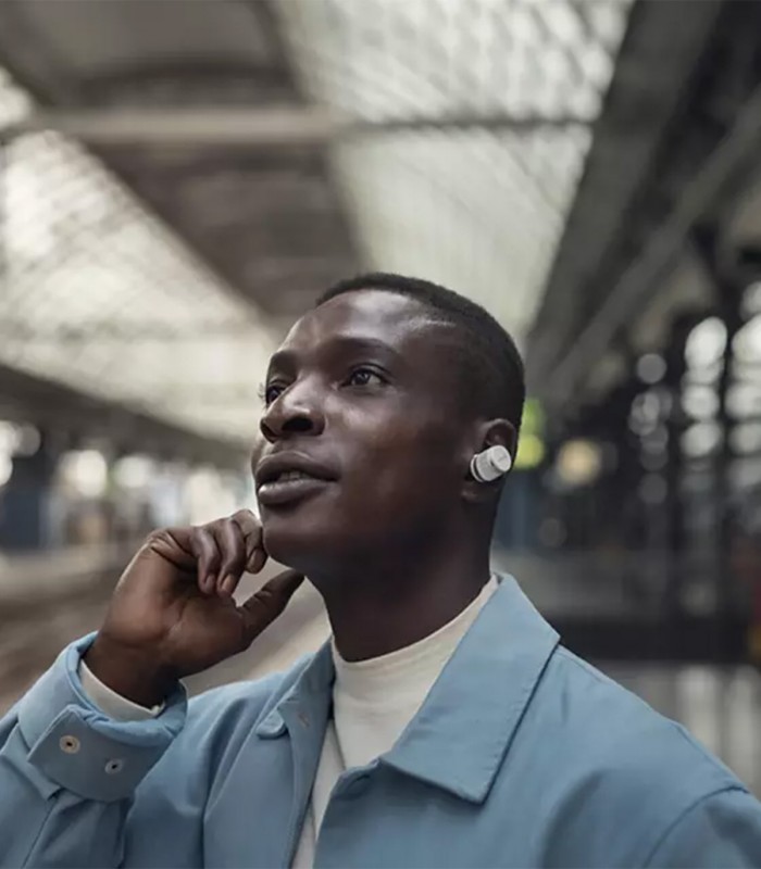 Casti audio true wireless Philips Fidelio T1WT/00, Alb