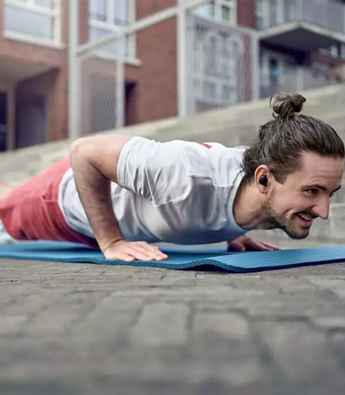 Casti audio true wireless Philips TAT4556BK/00,  negru