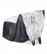 Husa protectie impermeabila, 2 biciclete, Negru/Argintiu