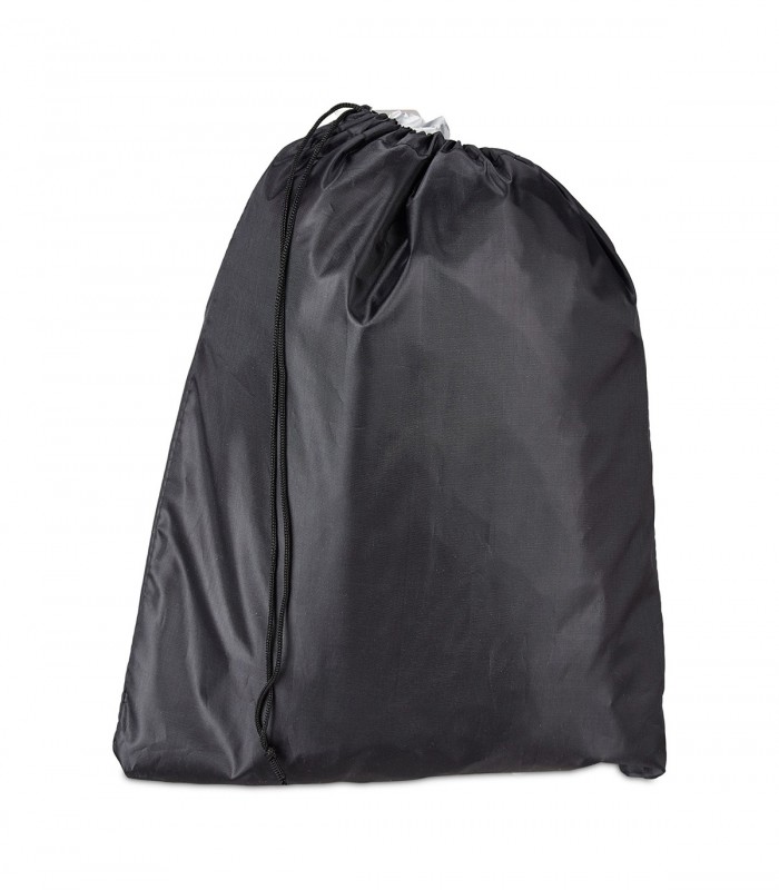 Husa protectie impermeabila, 2 biciclete, Negru/Argintiu