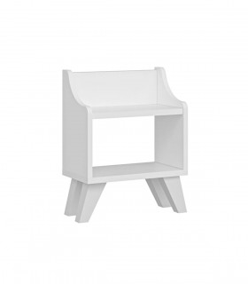 Masuta Buddy, Alb, 35 x 22 x 50.6 cm