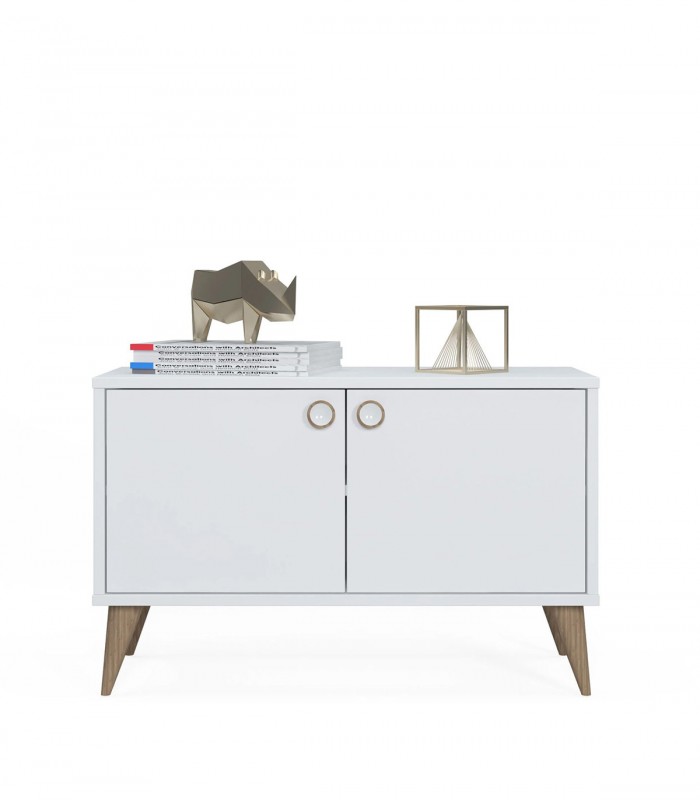 Dulap Vega cu doua usi, Alb, 85 x 35 X 53 cm