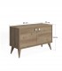 Dulap Vega cu doua usi, Stejar, 85 x 35 X 53 cm
