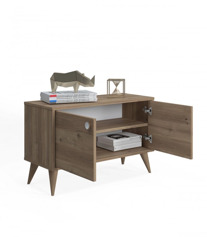 Dulap Vega cu doua usi, Stejar, 85 x 35 X 53 cm