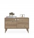 Dulap Vega cu doua usi, Stejar, 85 x 35 X 53 cm