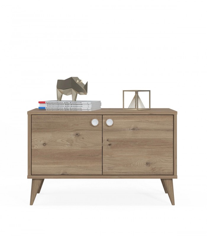 Dulap Vega cu doua usi, Stejar, 85 x 35 X 53 cm