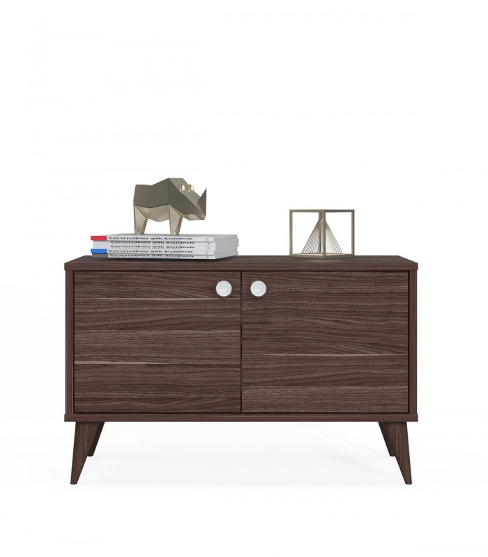 Dulap Vega cu doua usi, Nuc, 85 x 35 X 53 cm