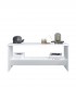 Masuta de cafea Terna, Alb, 100 x 50 x 44 cm