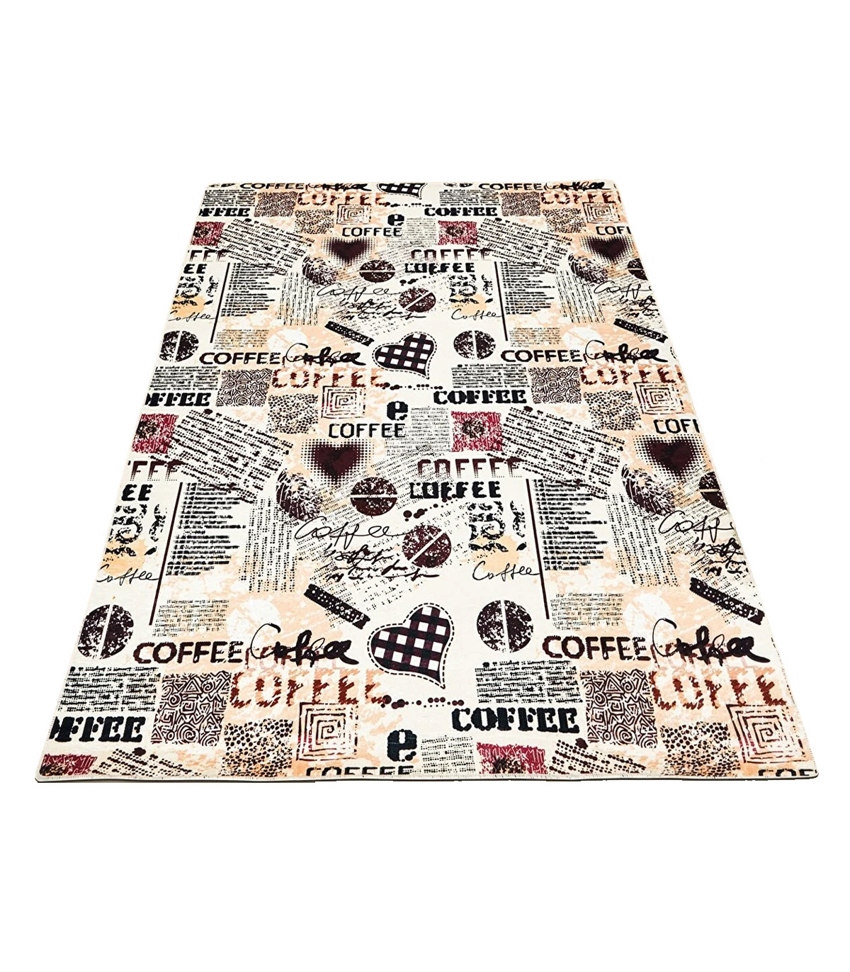 Covor de bucatarie COFFEE, Bej, antiderapanta, lavabila, 80 x 150 cm 150 imagine 2022