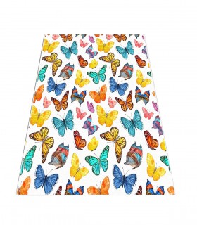 Covor de bucatarie Butterfly Valley, lavabil, anti-alunecare, 100 x 200 cm